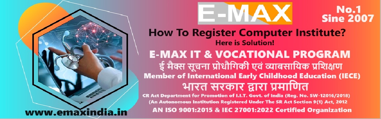 How To Register Computer Training Institute in Valsad